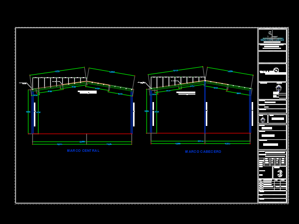 Naves Industriales Dwg 2 NAVES INDUSTRIALES :: Ingenieria CAD